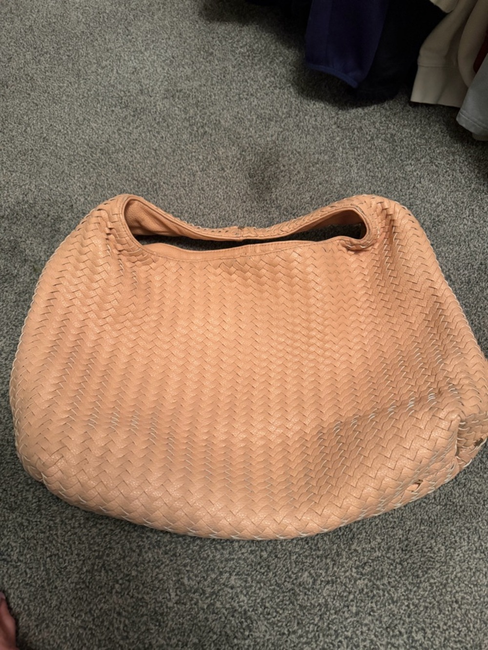 Deux Lux Woven Hobo Bag in Light Tan